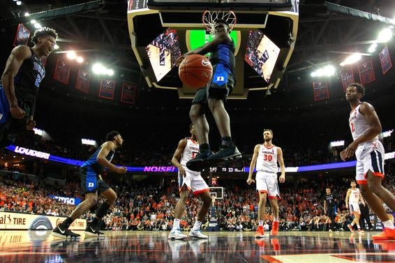 NCAA Basketball: Duke at Virginia