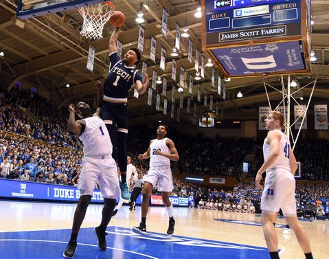 NCAA Basketball: Georgia Tech at Duke