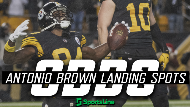 Antonio Brown trade odds for all 32 NFL teams