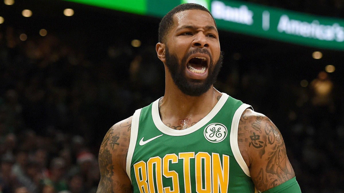 Celtics' Marcus Morris gets beer spilled on him against Bucks, and TNT  broadcaster Kevin Harlan soaks up every moment 