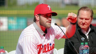 Bryce Harper is interested in recreating iconic Philly sports