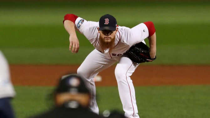 MLB: ALCS-Houston Astros at Boston Red Sox