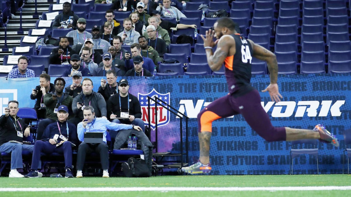 2019 Nfl Combine Top 40 Yard Dash Times At Each Position As