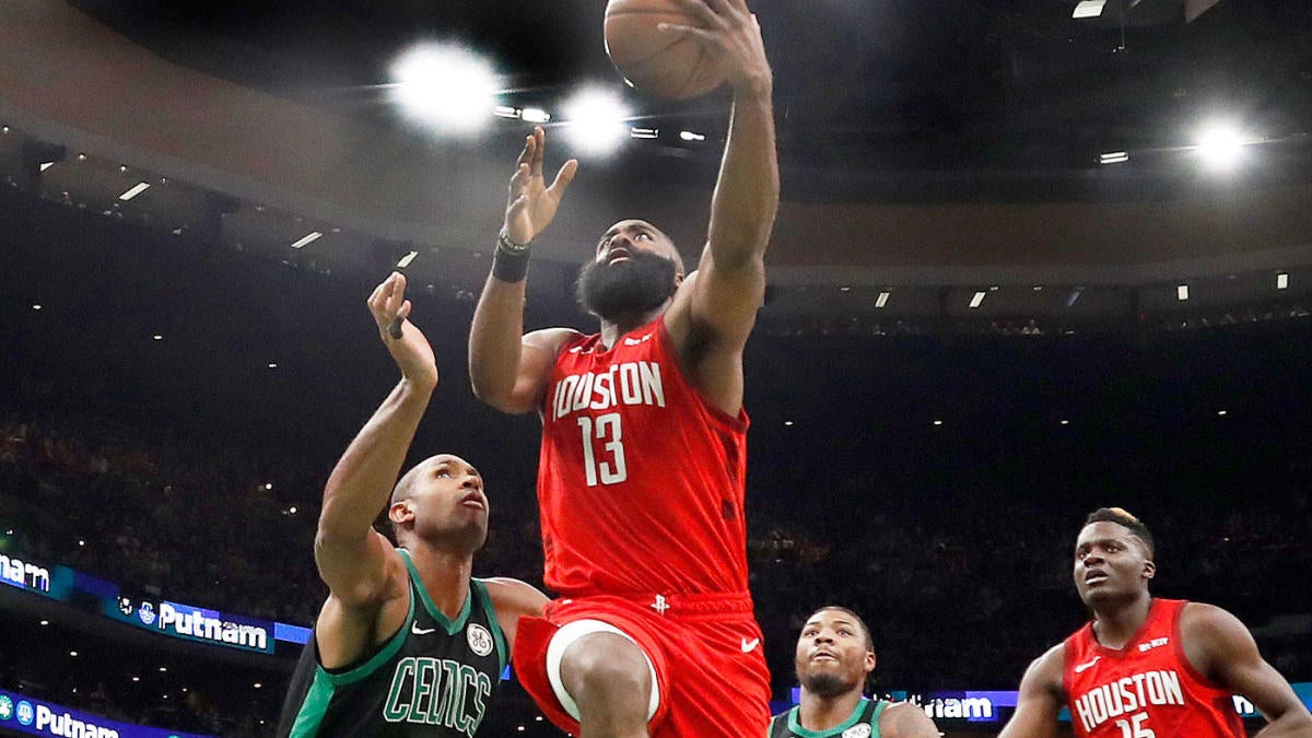 NBA scores, highlights, results: James Harden, Rockets handle Celtics ...