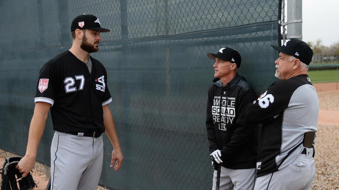 MLB: Chicago White Sox-Workouts