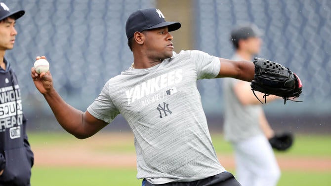 MLB: New York Yankees-Workouts