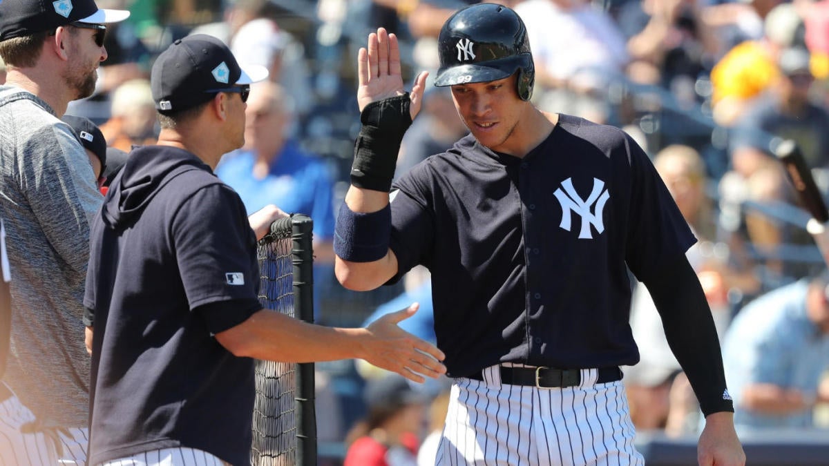 Yankees oufielder Aaron Judge talks with Long Island kids - Newsday