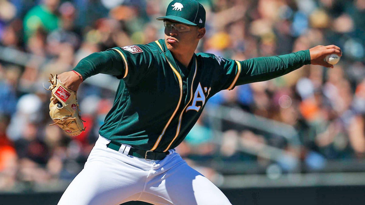 Good first day for A's lefty Jesús Luzardo: 'Best I've felt in over a year