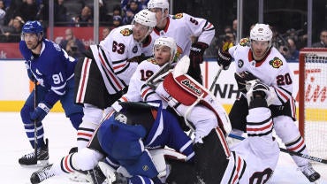 NHL: Chicago Blackhawks at Toronto Maple Leafs
