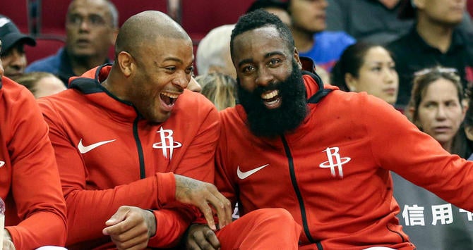 P.J. Tucker James Harden