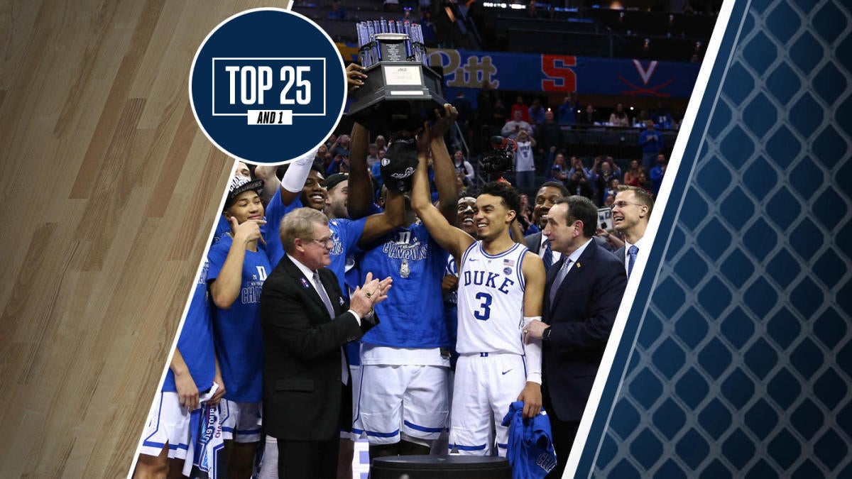 College basketball rankings Duke is No. 1 in the final Top 25 And 1 of