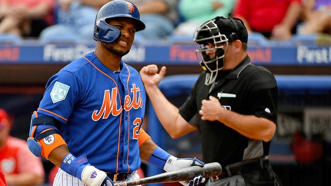 MLB: Spring Training-Washington Nationals at New York Mets