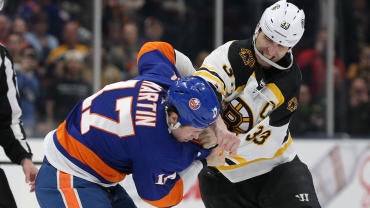 NHL: Boston Bruins at New York Islanders