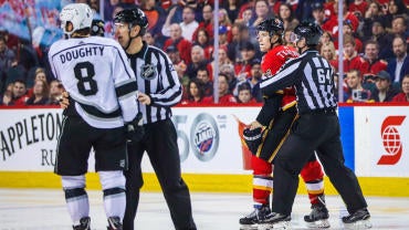 NHL: Los Angeles Kings at Calgary Flames