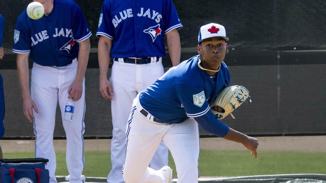 MLB: Toronto Blue Jays-Workouts