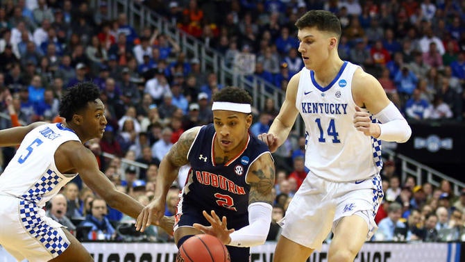 NCAA Basketball: NCAA Tournament-Midwest Regional-Auburn vs Kentucky