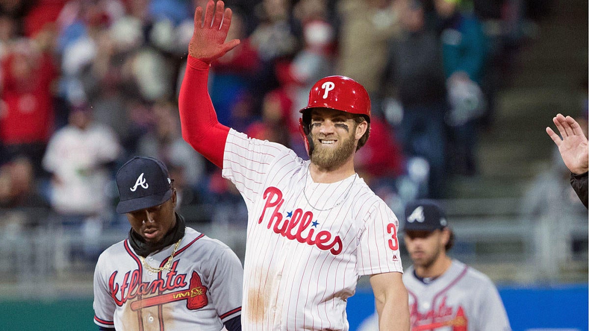 Bryce Harper to play 1st game as visitor at Nationals Park