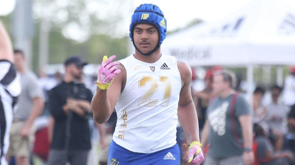 J.T. Tuimoloau 4-star DT Ranked #1 in Recruiting Class of 2021 ...