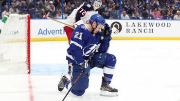 NHL: Stanley Cup Playoffs-Columbus Blue Jackets at Tampa Bay Lightning
