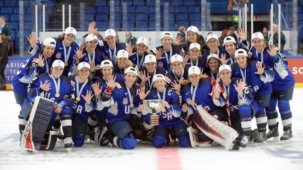 U.S. Women's Hockey Team Boycotting World Championships To Protest Low Pay  : The Two-Way : NPR