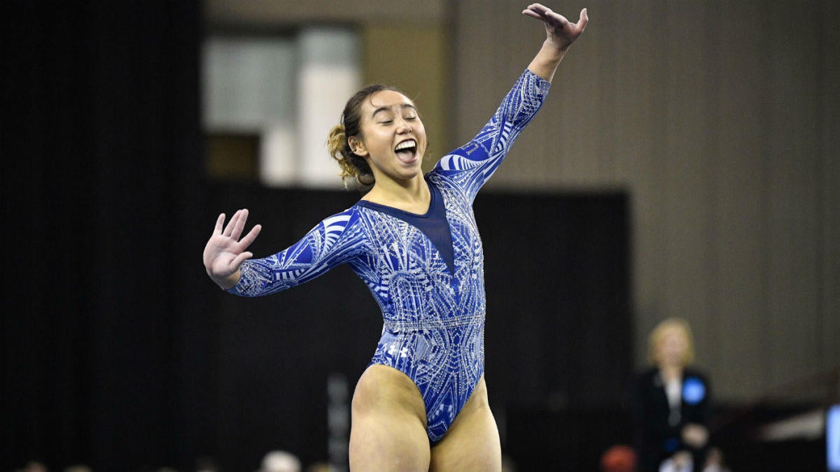 UCLA gymnast Katelyn Ohashi turns in one last viral routine to end college ...