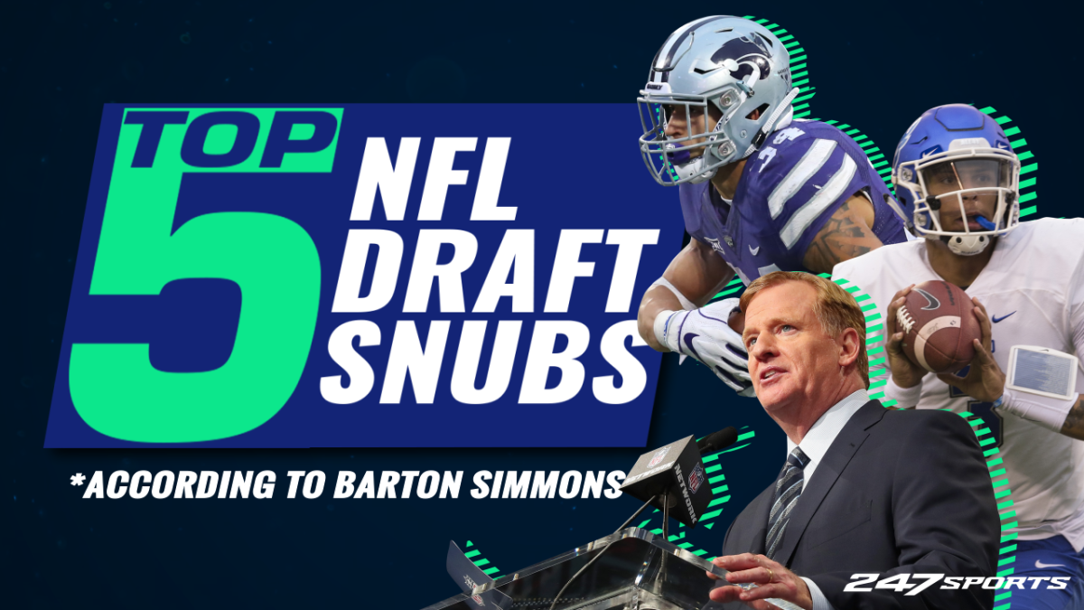 5 college stars who were snubbed in the NFL Draft