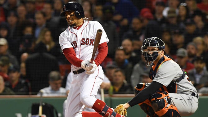 MLB: Detroit Tigers at Boston Red Sox