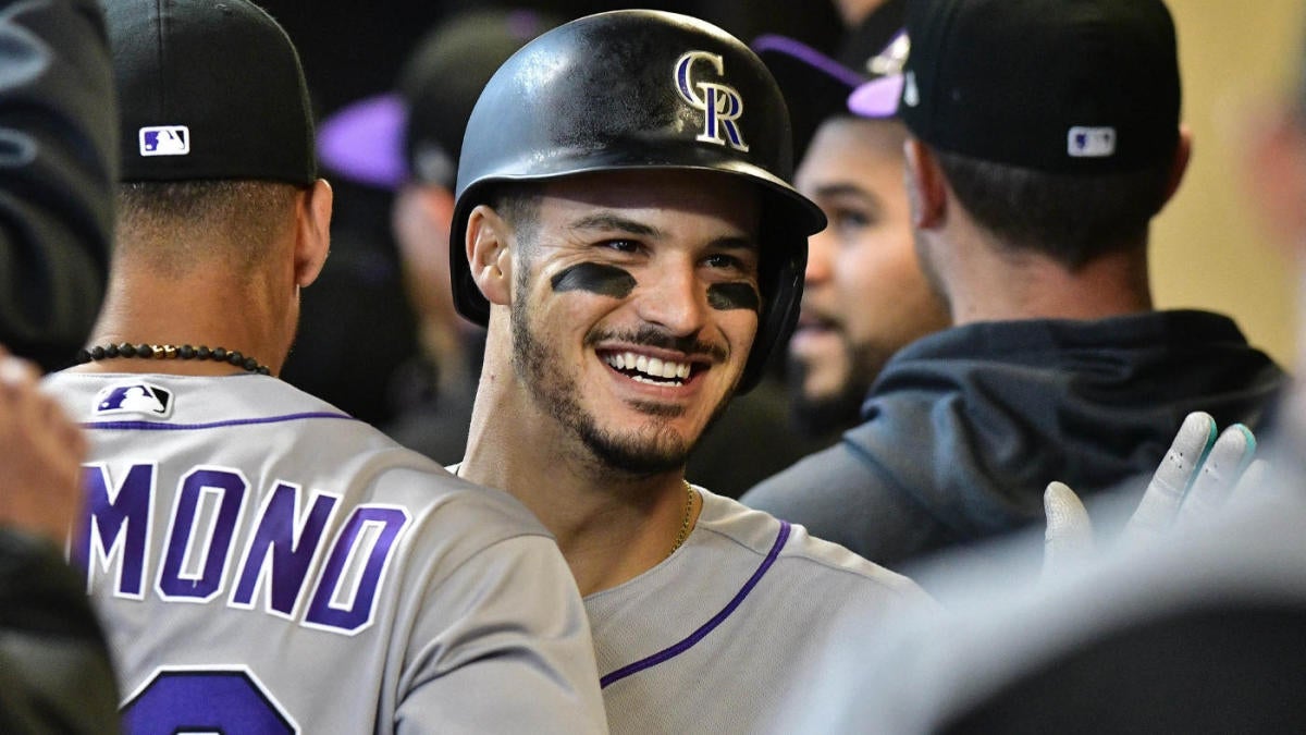 Colorado Rockies Team-Issued 2020 Home Opener Jersey: Nolan