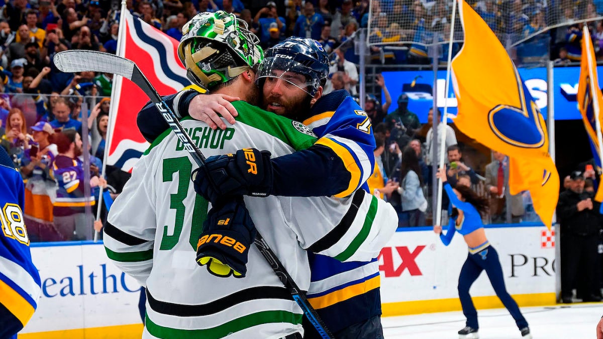 New 2019 Stanley Cup playoffs second-round koozie Dallas Stars vs St Louis  Blues