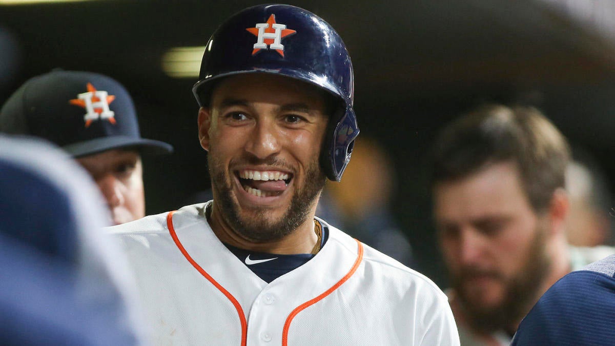 George Springer ends slump emphatically, as Astros' late power