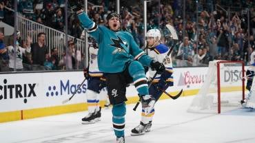 NHL: Stanley Cup Playoffs-St. Louis Blues at San Jose Sharks