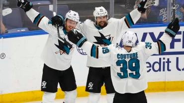 NHL: Stanley Cup Playoffs-San Jose Sharks at St. Louis Blues