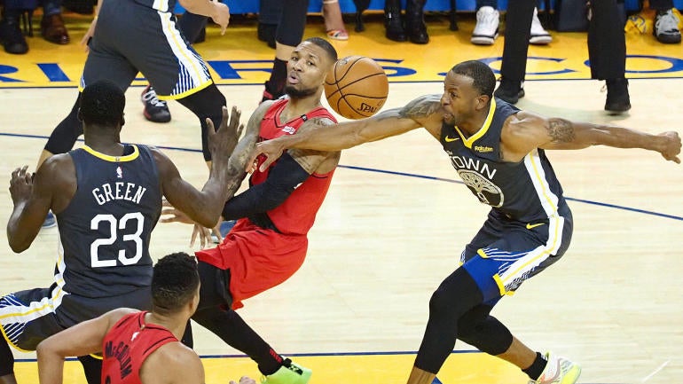 2019 NBA Playoffs: Warriors vs. Trail Blazers series ...