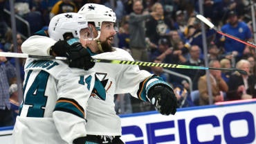NHL: MAY 15 Stanley Cup Playoffs Western Conference Final - Sharks at Blues