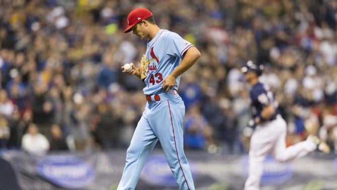 MLB: St. Louis Cardinals at Milwaukee Brewers