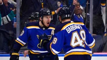 NHL: Stanley Cup Playoffs-San Jose Sharks at St. Louis Blues
