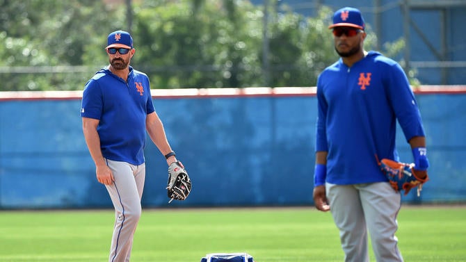 MLB: New York Mets-Workouts