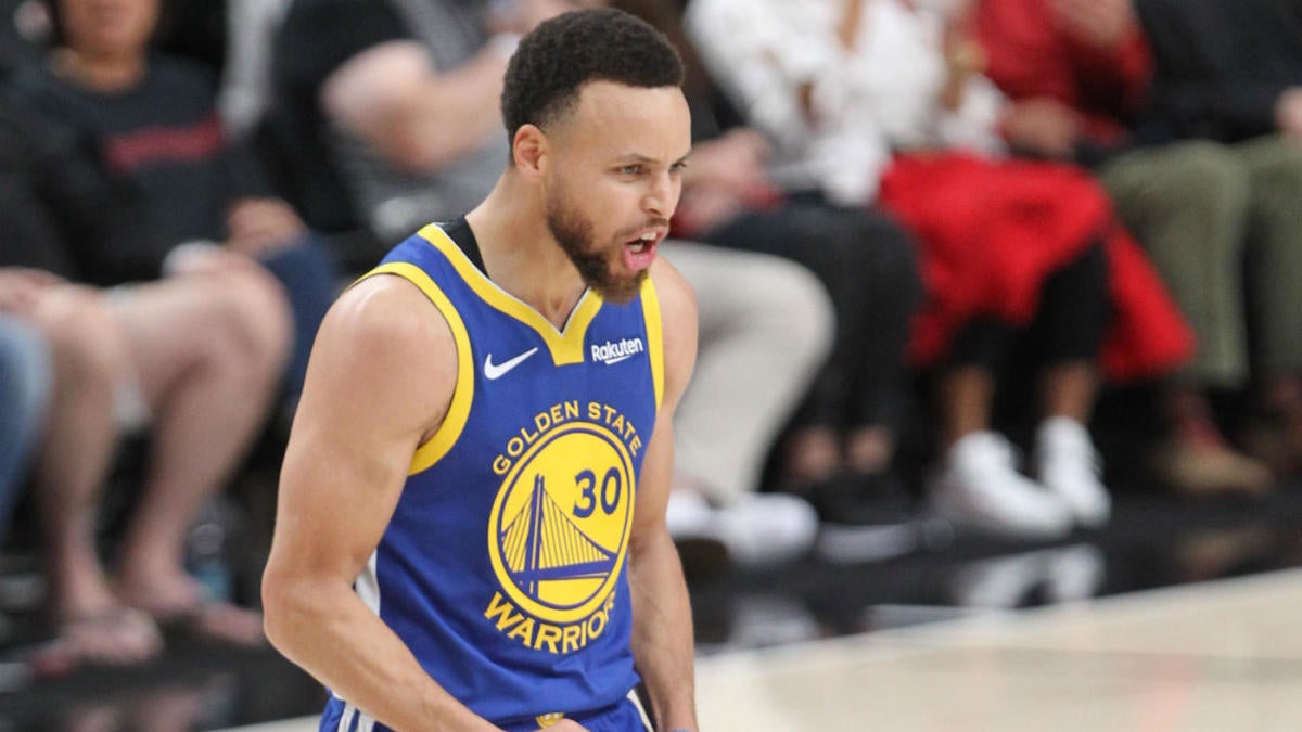 Warriors vs. Trail Blazers: Steph Curry ran approximately five miles to ...