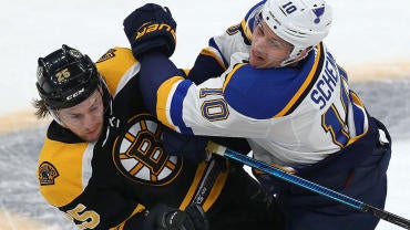 St. Louis Blues Vs Boston Bruins At TD Garden