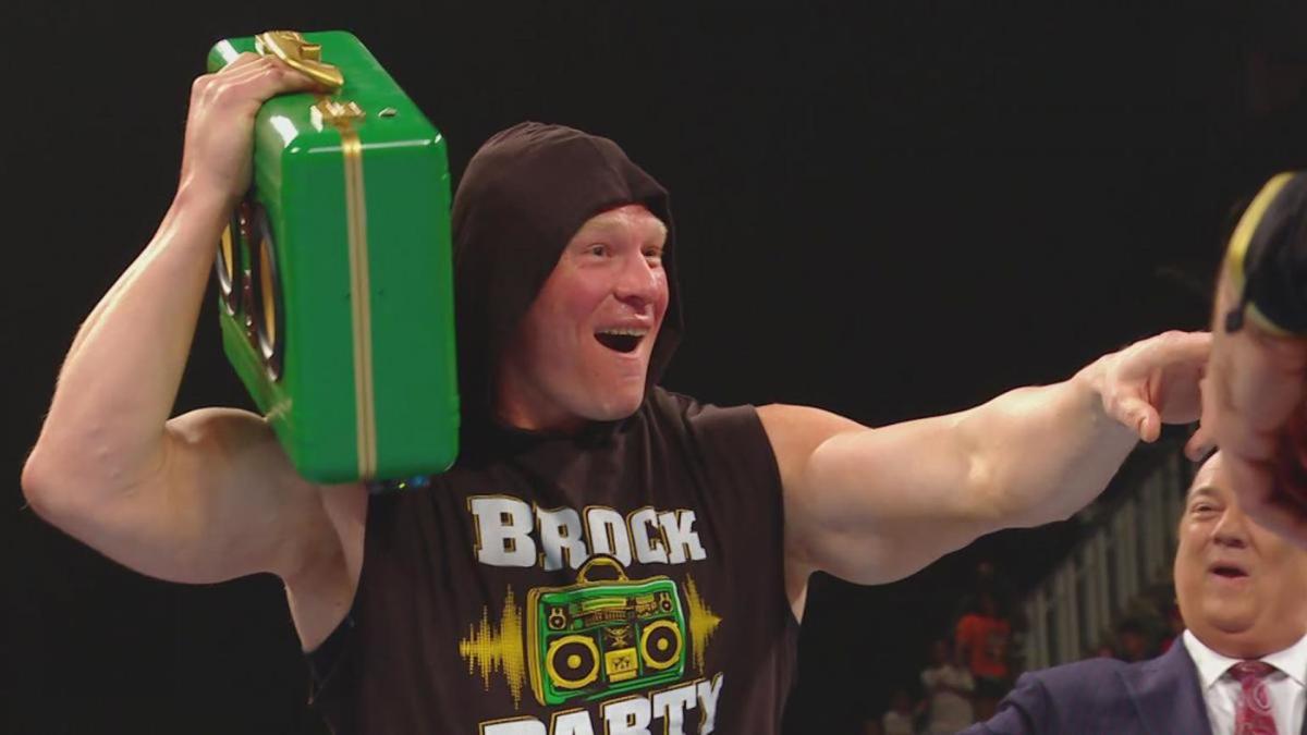 Wwe Raw Results Recap Grades Brock Lesnar S Decision Falls Flat On Lackluster Memorial Day Show Cbssports Com - brock lesnar theme roblox id