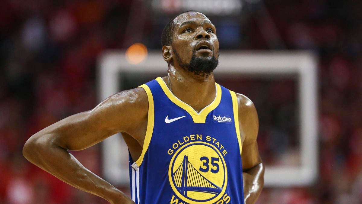 Kevin Durant Golden State Warriors Nike Essential Name & Number