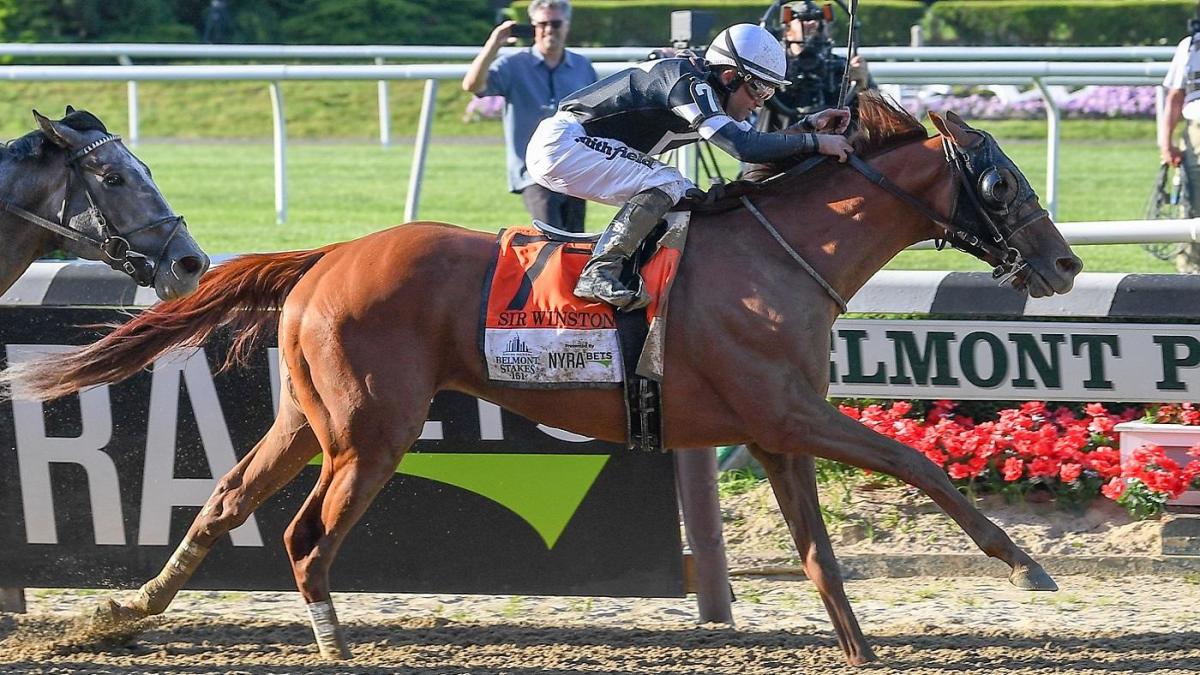 2019 Belmont Stakes results Sir Winston wins with late surge in Triple