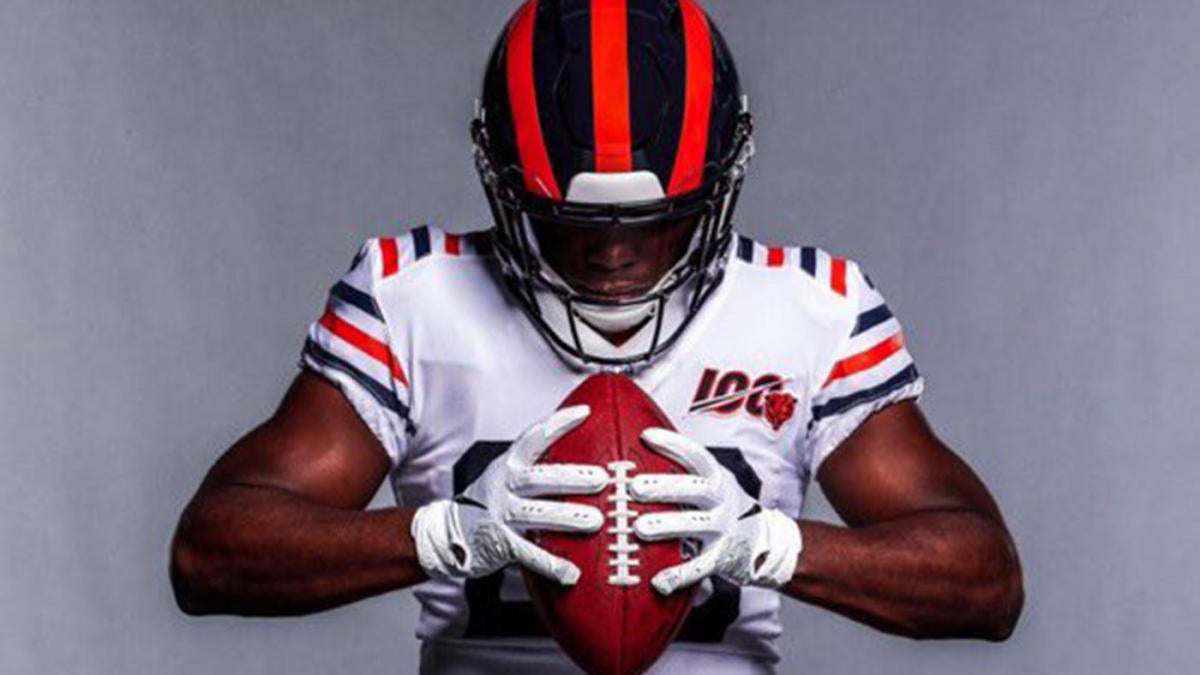 Bears unveil new 'classic' uniforms for 2019, with a throwback look that  will include rare striped helmets 