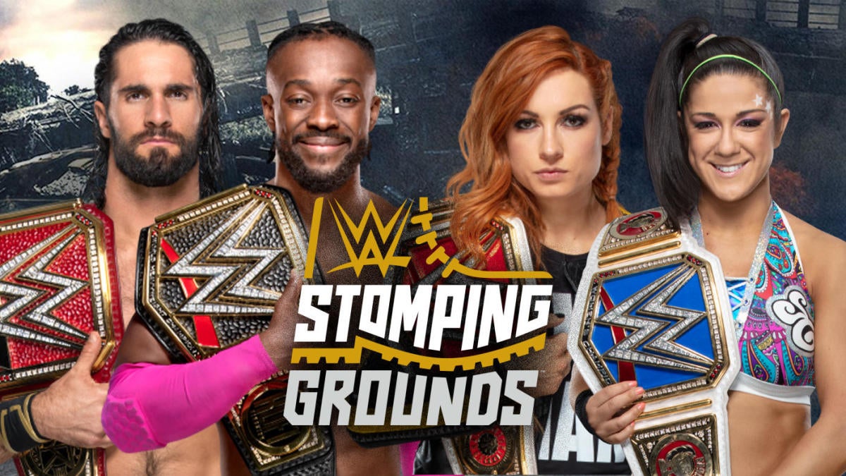 wwe stomping grounds 2019 matches