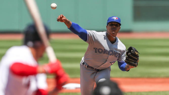 MLB: Toronto Blue Jays at Boston Red Sox