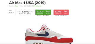 stockx nike betsy ross