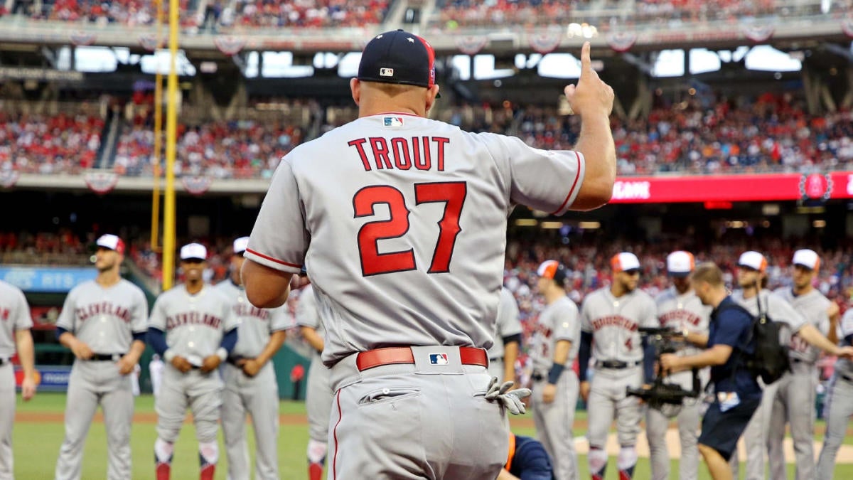 mike trout all star jersey