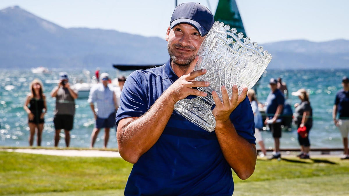 Tony Romo wins celebrity golf tournament in Irving