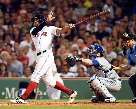MLB: Toronto Blue Jays at Boston Red Sox