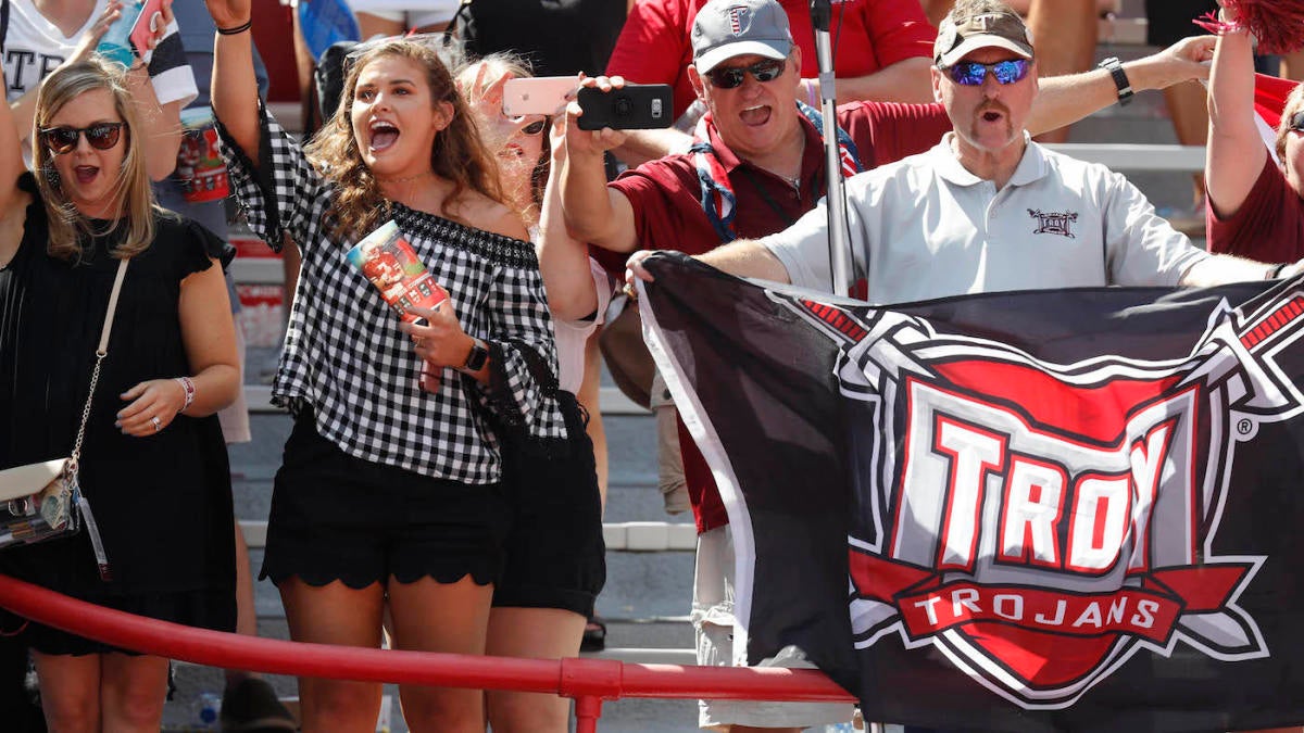 Troy Replica Pink Football Jerseys on Sale in Support of Breast Cancer  Awareness - Troy University Athletics